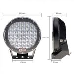 Auto si Moto - Electrice auto - Iluminare si semnalizare - Becuri auto - Proiector LED Auto Offroad 225W, 12V-24V, 18000 Lumeni, Rotund, Spot Beam 30 Grade - Infinity.ro