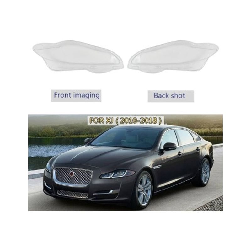 Auto si Moto - Piese auto si accesorii - Caroserie - Faruri, stopuri si proiectoare - Set 2 sticle faruri pentru Jaguar XJ (2010 - 2019) - Infinity.ro