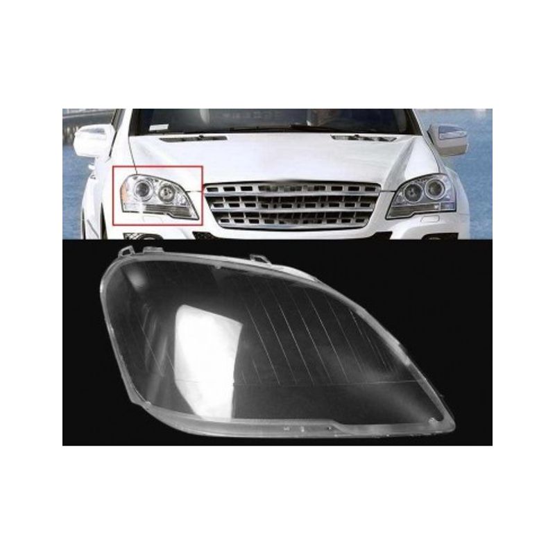 Auto si Moto - Piese auto si accesorii - Caroserie - Faruri, stopuri si proiectoare - Set 2 sticle faruri pentru Mercedes ML W164 Facelift (2008 - 2011) - Infinity.ro