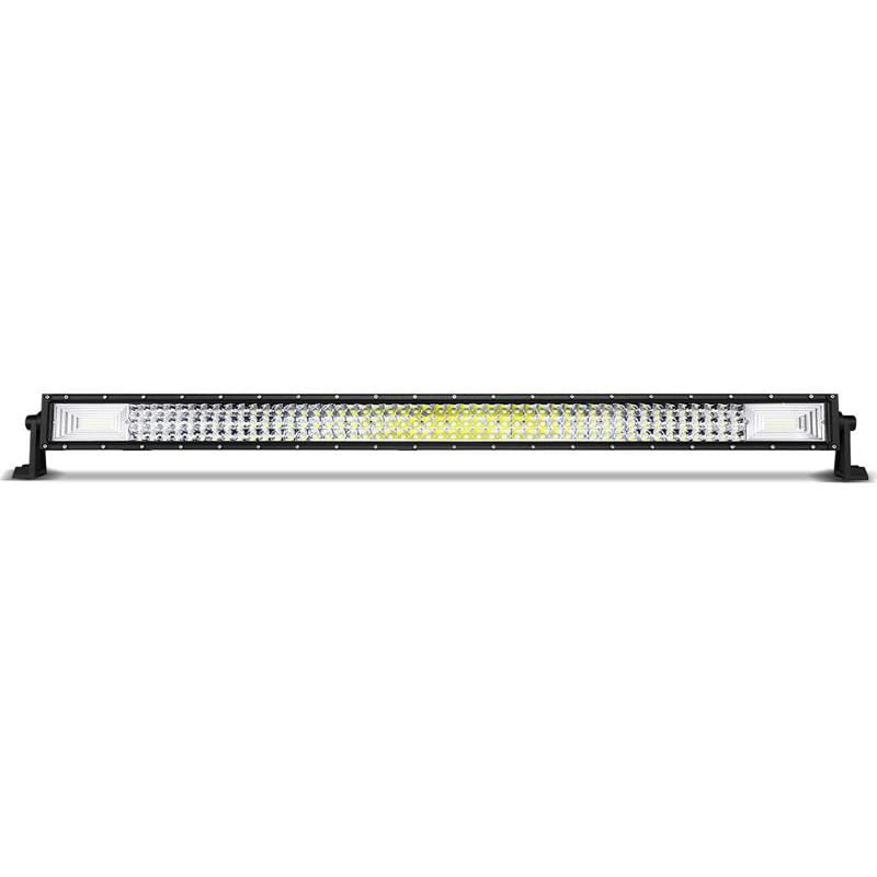 Auto si Moto - Piese auto si accesorii - Caroserie - Faruri, stopuri si proiectoare - LED Bar Auto 459W, leduri pe 3 randuri, 12V-24V, 34020 Lumeni, 31,5''/82 cm, Combo Beam 12/60 Grade - Infinity.ro