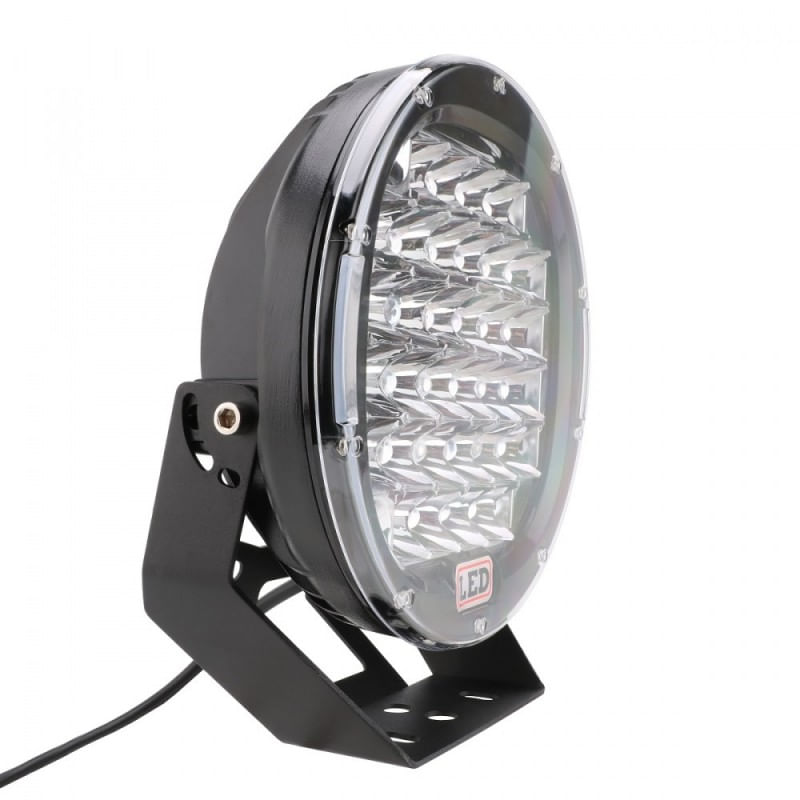 Auto si Moto - Electrice auto - Iluminare si semnalizare - Becuri auto - Proiector LED Auto Offroad 96W, 12V-24V, 7200 Lumeni, Rotund, Spot Beam 30 Grade - Infinity.ro