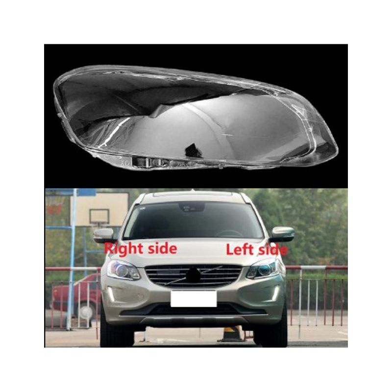 Auto si Moto - Piese auto si accesorii - Caroserie - Faruri, stopuri si proiectoare - Set 2 sticle faruri pentru Volvo XC60 (2014 - 2017) - Infinity.ro