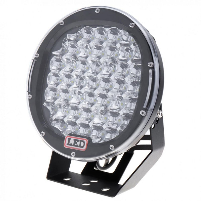Auto si Moto - Electrice auto - Iluminare si semnalizare - Becuri auto - Proiector LED Auto Offroad 225W, 12V-24V, 18000 Lumeni, Rotund, Spot Beam 30 Grade - Infinity.ro