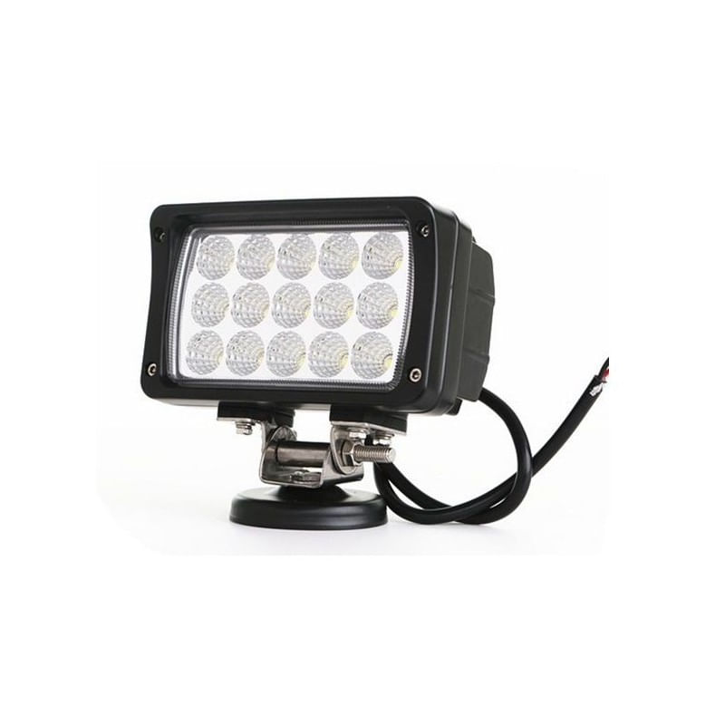 Auto si Moto - Electrice auto - Iluminare si semnalizare - Becuri auto - Proiector LED Auto Offroad 45W/12V-24V, 3300 Lumeni, Dreptunghiular, Flood Beam 60 Grade - Infinity.ro