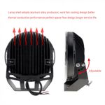 Auto si Moto - Electrice auto - Iluminare si semnalizare - Becuri auto - Proiector LED Auto Offroad 225W, 12V-24V, 18000 Lumeni, Rotund, Spot Beam 30 Grade - Infinity.ro