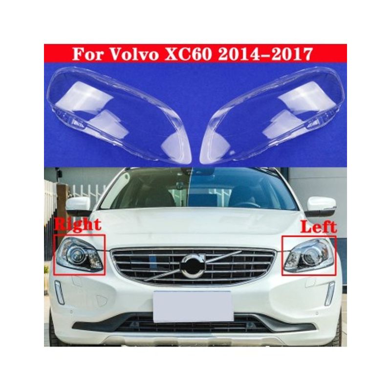 Auto si Moto - Piese auto si accesorii - Caroserie - Faruri, stopuri si proiectoare - Set 2 sticle faruri pentru Volvo XC60 (2014 - 2017) - Infinity.ro