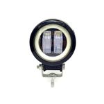 Auto si Moto - Electrice auto - Iluminare si semnalizare - Becuri auto - Proiector LED cu angel eyes pentru offroad auto, moto, atv, putere 20W, luminozitate 1800 lumeni - Infinity.ro