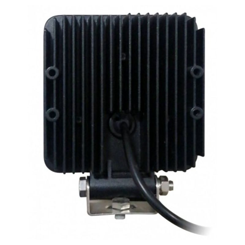 Auto si Moto - Electrice auto - Iluminare si semnalizare - Becuri auto - Proiector LED Auto Offroad 4D cu Angel Eyes 48W/12V-24V, 3520 Lumeni, Patrat, Spot Beam 30 Grade - Infinity.ro