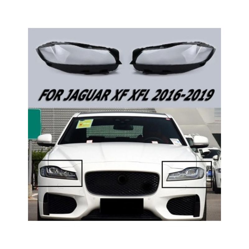 Auto si Moto - Piese auto si accesorii - Caroserie - Faruri, stopuri si proiectoare - Set 2 sticle faruri pentru Jaguar XF X260 fara Facelift (2015 - 2019) - Infinity.ro