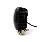 Auto si Moto - Electrice auto - Iluminare si semnalizare - Becuri auto - Proiector LED cu angel eyes pentru offroad auto, moto, atv, putere 45W, luminozitate 4000 lumeni - Infinity.ro