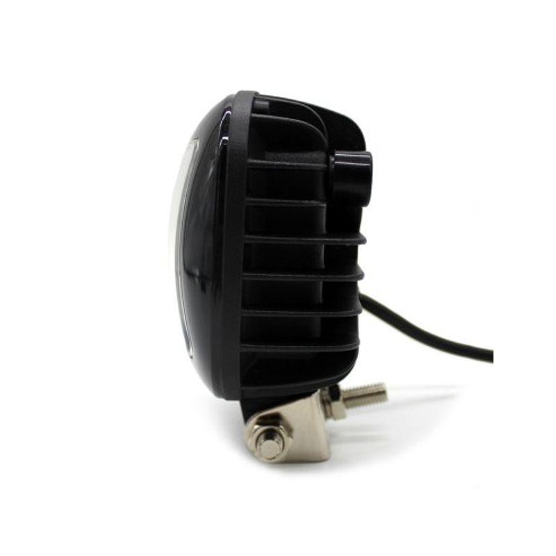 Auto si Moto - Electrice auto - Iluminare si semnalizare - Becuri auto - Proiector LED cu angel eyes pentru offroad auto, moto, atv, putere 45W, luminozitate 4000 lumeni - Infinity.ro