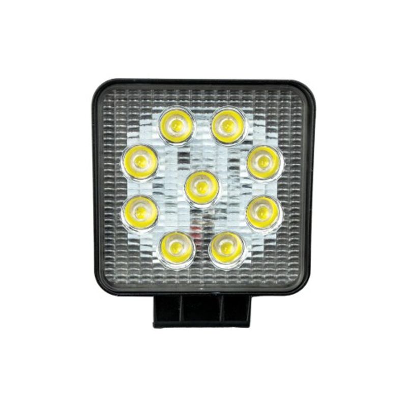 Auto si Moto - Electrice auto - Iluminare si semnalizare - Becuri auto - Proiector LED Auto Offroad 27W/12V-24V, Patrat, Flood Beam 60 Grade, Slim - Infinity.ro