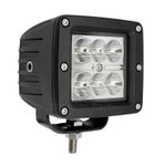 Auto si Moto - Electrice auto - Iluminare si semnalizare - Becuri auto - Proiector LED Auto Offroad 18W/12V-24V, Patrat, 1320 Lumeni, Flood Beam 90 Grade - Infinity.ro