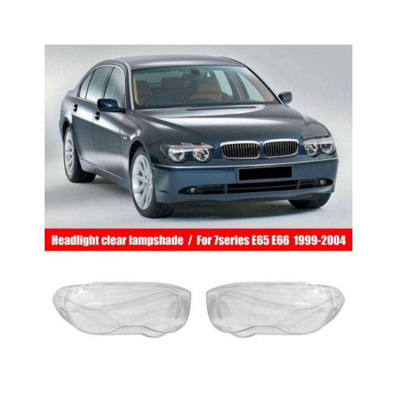 Auto si Moto - Piese auto si accesorii - Caroserie - Faruri, stopuri si proiectoare - Set 2 sticle faruri pentru BMW Seria 7 E65/E66 Fara Facelift (2001 - 2004) - Infinity.ro