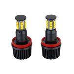 Auto si Moto - Piese auto si accesorii - Caroserie - Faruri, stopuri si proiectoare - Set 2 Led Marker H8 144W Can Bus cu Leduri Cree - Infinity.ro