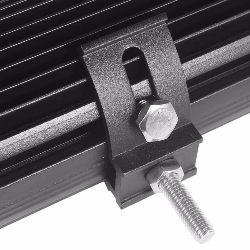 Auto si Moto - Piese auto si accesorii - Caroserie - Faruri, stopuri si proiectoare - LED Bar Auto 54W, leduri pe 3 randuri, 12V-24V, 3780 Lumeni, 5"/12,7 cm, Spot Beam 12 Grade - Infinity.ro