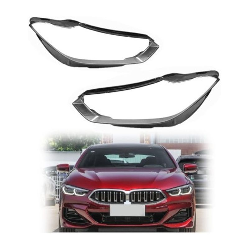 Auto si Moto - Piese auto si accesorii - Caroserie - Faruri, stopuri si proiectoare - Set 2 sticle faruri pentru BMW Seria 8 G14, G15, G16 Non Facelift (2018 - 2022) - Infinity.ro