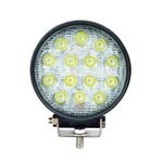 Auto si Moto - Electrice auto - Iluminare si semnalizare - Becuri auto - Proiector LED Auto Offroad 42W/12V-24V, 3080 Lumeni, Rotund, Flood Beam 60 Grade - Infinity.ro