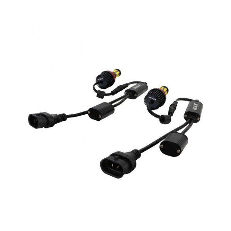 Auto si Moto - Piese auto si accesorii - Caroserie - Faruri, stopuri si proiectoare - Set 2 Led Marker H8 144W Can Bus cu Leduri Cree - Infinity.ro