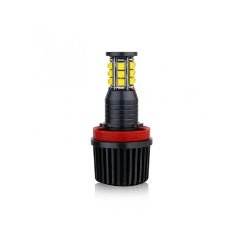 Auto si Moto - Piese auto si accesorii - Caroserie - Faruri, stopuri si proiectoare - Set 2 Led Marker H8 144W Can Bus cu Leduri Cree - Infinity.ro