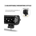 Auto si Moto - Piese auto si accesorii - Caroserie - Faruri, stopuri si proiectoare - LED Bar Auto 90W 6D 12V-24V, 9720 Lumeni, 21"/53.5 cm - Infinity.ro