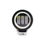 Auto si Moto - Electrice auto - Iluminare si semnalizare - Becuri auto - Proiector LED cu angel eyes pentru offroad auto, moto, atv, putere 30W, luminozitate 2700 lumeni - Infinity.ro