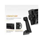 Auto si Moto - Piese auto si accesorii - Caroserie - Faruri, stopuri si proiectoare - LED Bar Auto Curbat 594W, leduri pe 3 randuri, 12V-24V, 41580 Lumeni, 42"/107 cm, Combo Beam 12/60 Grade - Infinity.ro