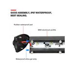 Auto si Moto - Piese auto si accesorii - Caroserie - Faruri, stopuri si proiectoare - LED Bar Auto 54W Super Slim (35 mm) 12/24V, 4590 Lumeni, 20"/51cm, Spot Beam - B18-54W - Infinity.ro