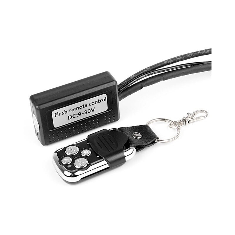 Auto si Moto - Piese auto si accesorii - Caroserie - Faruri, stopuri si proiectoare - Cablaj wireless cu telecomanda pentru 1 proiector led/led bar pana la 288W - Infinity.ro