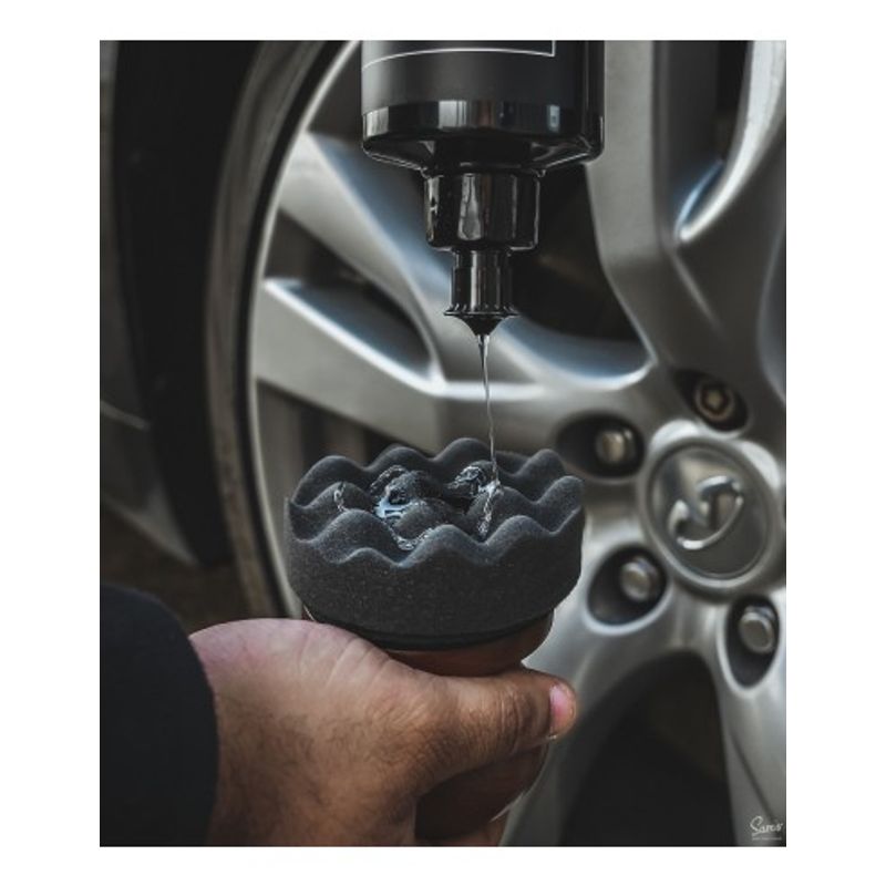 Auto si Moto - Intretinere auto - Detergenti auto - Puc de lemn pentru Aplicator Wooden Puck Sam's Detailing - Infinity.ro