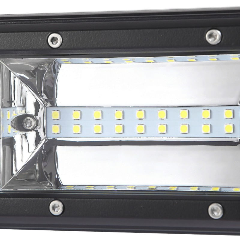 Auto si Moto - Piese auto si accesorii - Caroserie - Faruri, stopuri si proiectoare - LED Bar Auto 162W, leduri pe 3 randuri, 12V-24V, 11340 Lumeni, 12″/30,5 cm, Combo Beam 12/60 Grade - Infinity.ro