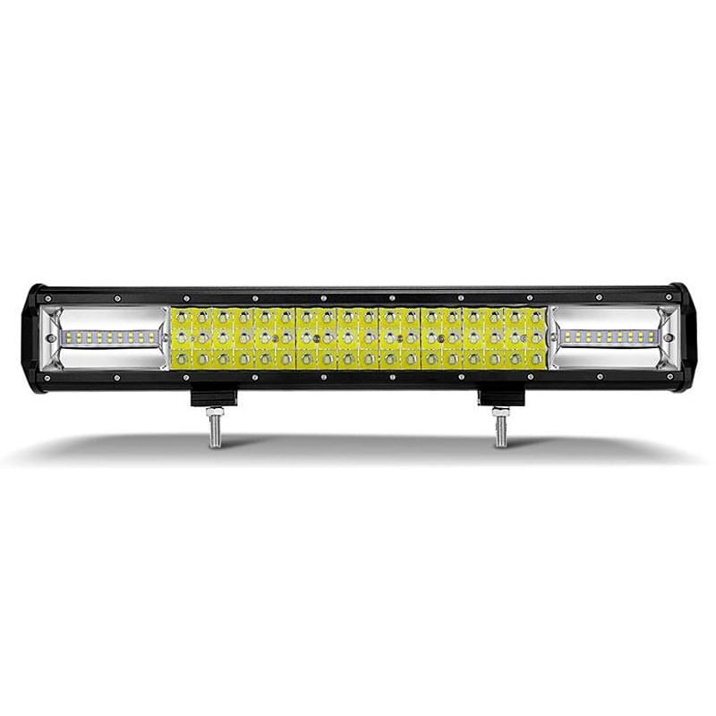 Auto si Moto - Piese auto si accesorii - Caroserie - Faruri, stopuri si proiectoare - LED Bar Auto 270W, leduri pe 3 randuri, 12V-24V, 18900 Lumeni, 20″/50,8 cm, Combo Beam 12/60 Grade - Infinity.ro