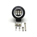 Auto si Moto - Electrice auto - Iluminare si semnalizare - Becuri auto - Proiector LED cu angel eyes pentru offroad auto, moto, atv, putere 45W, luminozitate 4000 lumeni - Infinity.ro