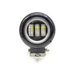 Auto si Moto - Electrice auto - Iluminare si semnalizare - Becuri auto - Proiector LED cu angel eyes pentru offroad auto, moto, atv, putere 45W, luminozitate 4000 lumeni - Infinity.ro