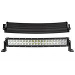 Auto si Moto - Piese auto si accesorii - Caroserie - Faruri, stopuri si proiectoare - LED Bar Curbat 120W/12V-24V, 10200 Lumeni, 22"/57 cm, Combo Beam 12/60 Grade - Infinity.ro