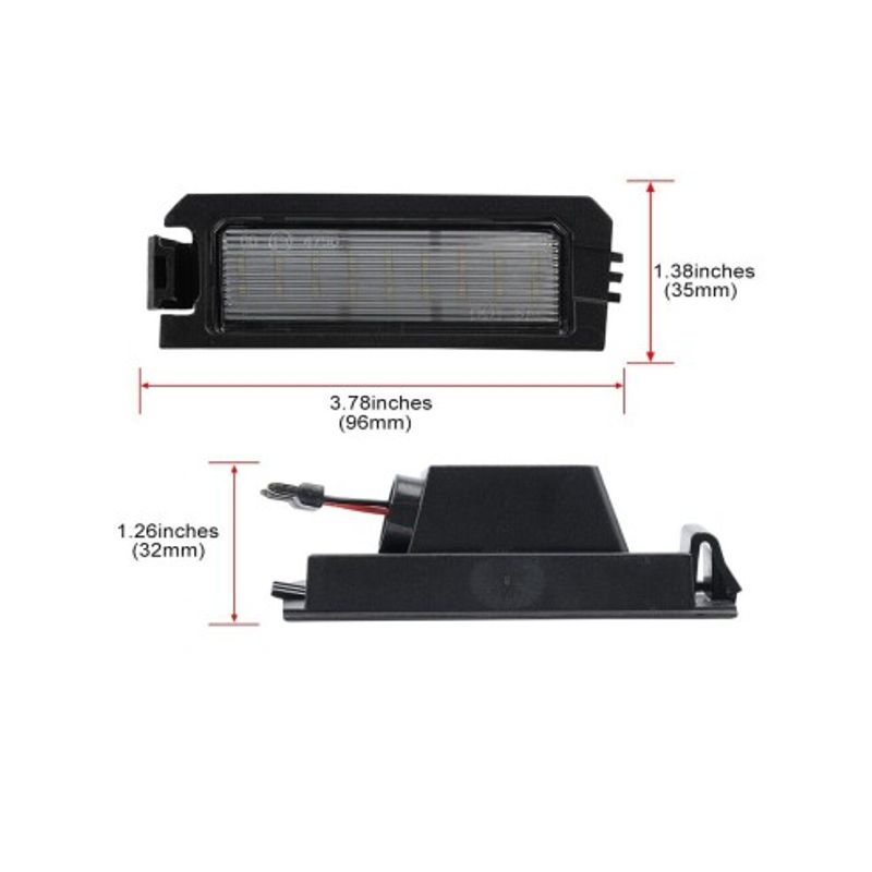 Auto si Moto - Piese auto si accesorii - Caroserie - Faruri, stopuri si proiectoare - Set 2 Lampi Numar Led Hyundai Elantra, Sonata, Veloster, Venue - Infinity.ro