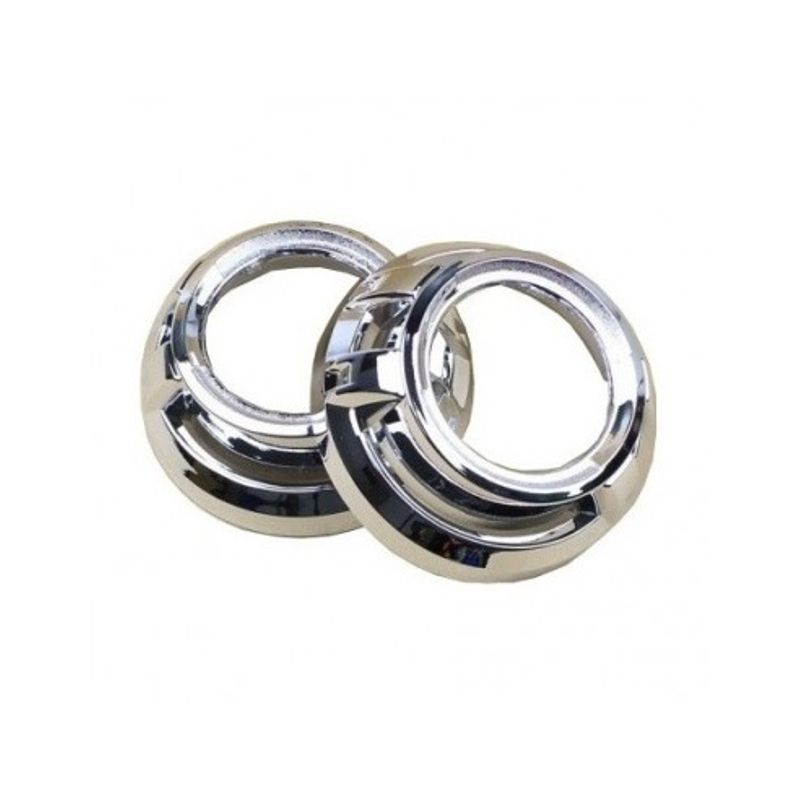 Auto si Moto - Piese auto si accesorii - Caroserie - Faruri, stopuri si proiectoare - Lupe pentru far Bixenon Q5 D2S 3″ IPH3002 cu ornamente incluse Z104 - Infinity.ro