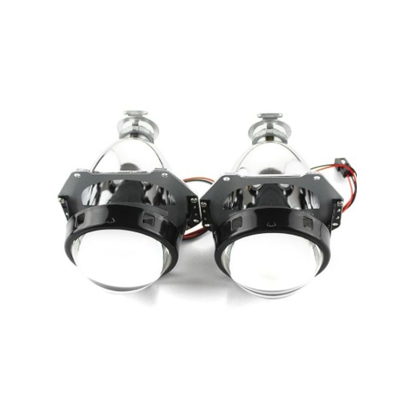Auto si Moto - Piese auto si accesorii - Caroserie - Faruri, stopuri si proiectoare - Lupe pentru far Bixenon Mini H1 3″ cu ornamente la alegere incluse Z111 - Infinity.ro