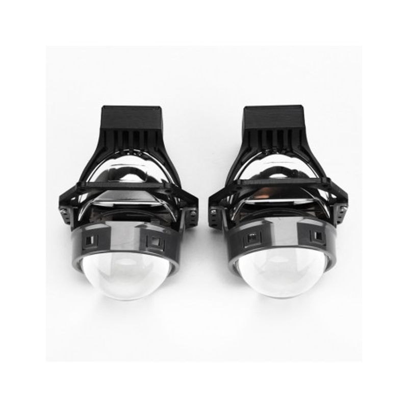 Auto si Moto - Piese auto si accesorii - Caroserie - Faruri, stopuri si proiectoare - Lupe Bi Led Auto 3" putere 55W luminozitate 10.000 Lumeni 5500k 12V i8-Pro - Infinity.ro