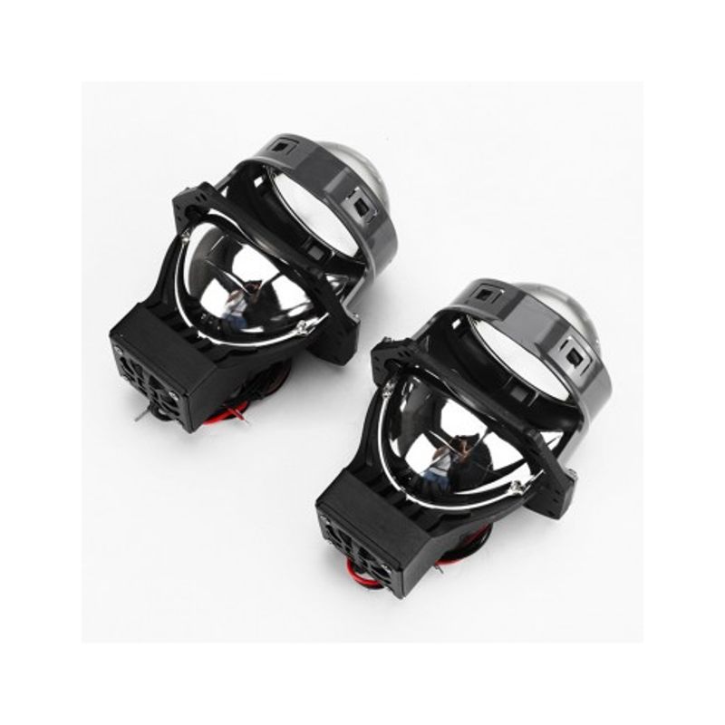 Auto si Moto - Piese auto si accesorii - Caroserie - Faruri, stopuri si proiectoare - Lupe Bi Led Auto 3" putere 55W luminozitate 10.000 Lumeni 5500k 12V i8-Pro - Infinity.ro