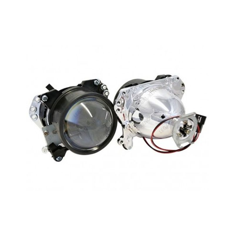Auto si Moto - Piese auto si accesorii - Caroserie - Faruri, stopuri si proiectoare - Lupe pentru far Bixenon Mini H1 2,5" HS scurte, ideale pentru Golf 4 si Opel Astra Z129 - Infinity.ro