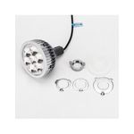 Auto si Moto - Piese auto si accesorii - Caroserie - Faruri, stopuri si proiectoare - Set 2 proiectore LED 3" pentru faza lunga auto / moto cu lumina de zi DRL 35W, 12V, 3000Lm - i6 - Infinity.ro