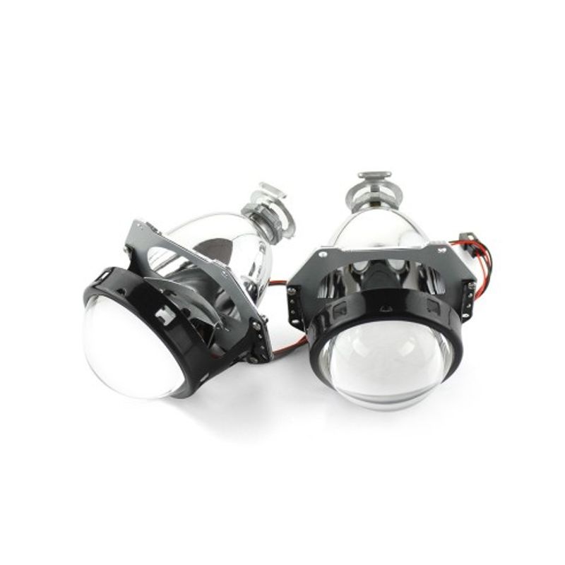 Auto si Moto - Piese auto si accesorii - Caroserie - Faruri, stopuri si proiectoare - Lupe pentru far Bixenon Mini H1 3″ cu ornamente la alegere incluse BMW E46 - Infinity.ro