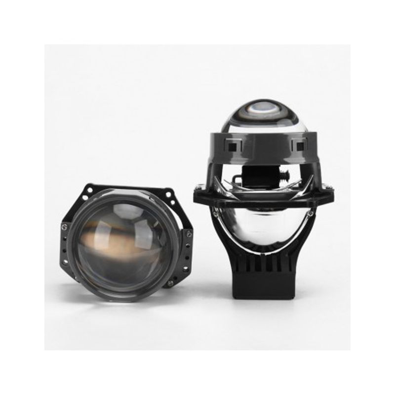 Auto si Moto - Piese auto si accesorii - Caroserie - Faruri, stopuri si proiectoare - Lupe Bi Led Auto 3" putere 55W luminozitate 10.000 Lumeni 5500k 12V i8-Pro - Infinity.ro