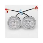 Auto si Moto - Piese auto si accesorii - Caroserie - Faruri, stopuri si proiectoare - Set 2 proiectore LED 3" pentru faza lunga auto / moto cu lumina de zi DRL 35W, 12V, 3000Lm - i6 - Infinity.ro