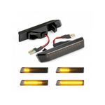 Auto si Moto - Piese auto si accesorii - Caroserie - Faruri, stopuri si proiectoare - Set 2 Semnalizari Aripa LED Dinamice pentru BMW E36 Facelift, X5 E53 - Infinity.ro