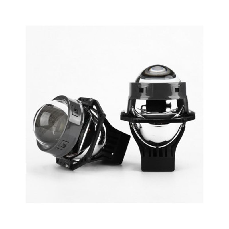 Auto si Moto - Piese auto si accesorii - Caroserie - Faruri, stopuri si proiectoare - Lupe Bi Led Auto 3" putere 55W luminozitate 10.000 Lumeni 5500k 12V i8-Pro - Infinity.ro