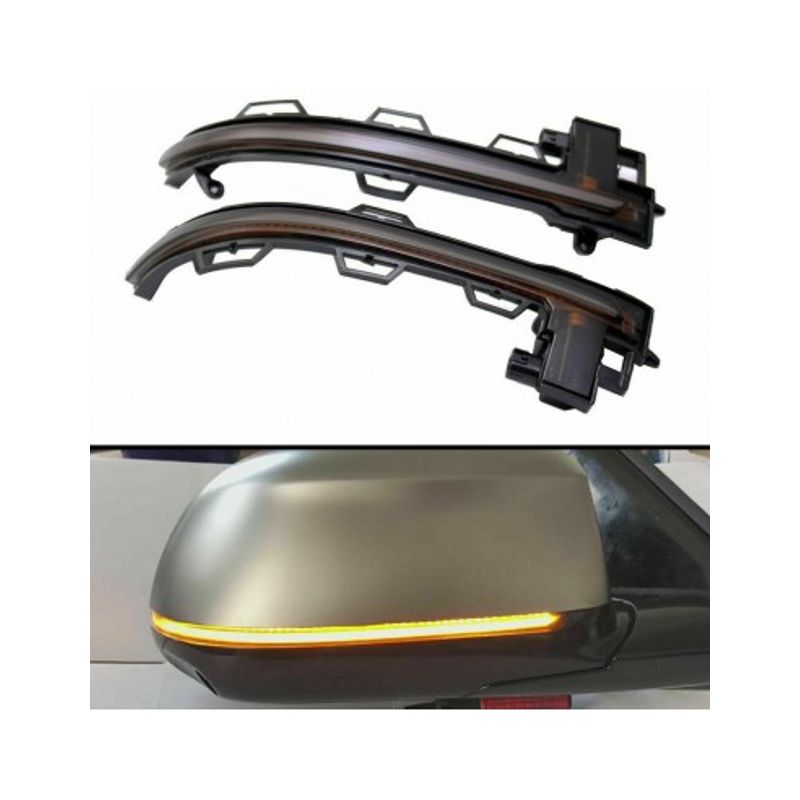 Auto si Moto - Piese auto si accesorii - Caroserie - Faruri, stopuri si proiectoare - Set 2 Semnalizari Aripa LED Dinamice BMW X3 G01, X4 G02, X5 G05, X7 G07 - Infinity.ro