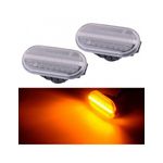 Auto si Moto - Piese auto si accesorii - Caroserie - Faruri, stopuri si proiectoare - Set 2 Semnalizari Aripa LED Dinamice Nissan Qashqai, Pathfinder, Navara - Infinity.ro