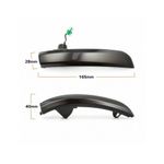 Auto si Moto - Piese auto si accesorii - Caroserie - Faruri, stopuri si proiectoare - Set 2 Semnalizari Led Oglinda Dinamice Ford Kuga, Ecosport - Infinity.ro